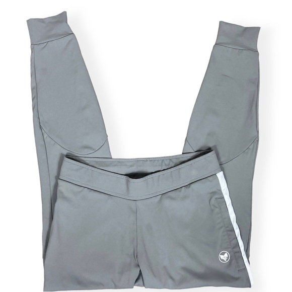 Alpha Forward Pants - Alfa Forward Legacy Joggers-Grey and White-Size Medium